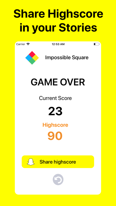 Impossible Square ! screenshot 2