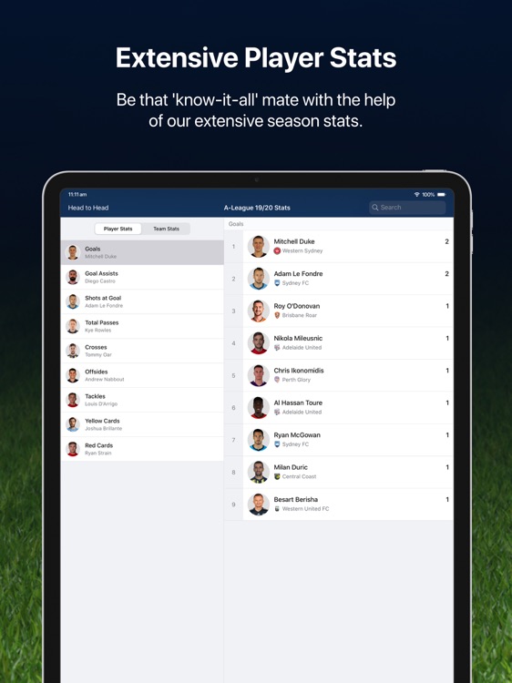 A-League Live for iPad screenshot-2
