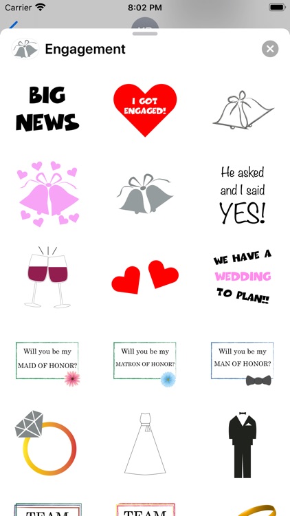 Engagement Sticker Pack