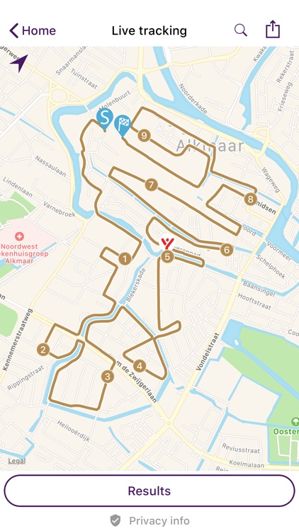 Alkmaar City Run by night