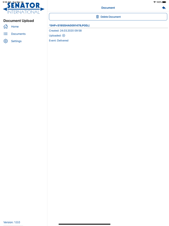 Screenshot #6 pour SENATOR DocUpload