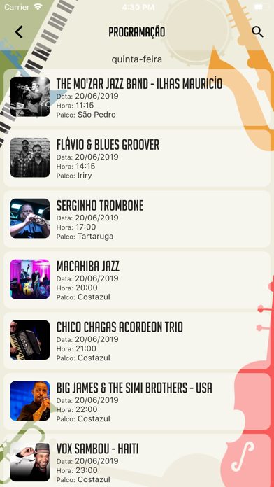 How to cancel & delete Rio das Ostras Jazz e Blues from iphone & ipad 2