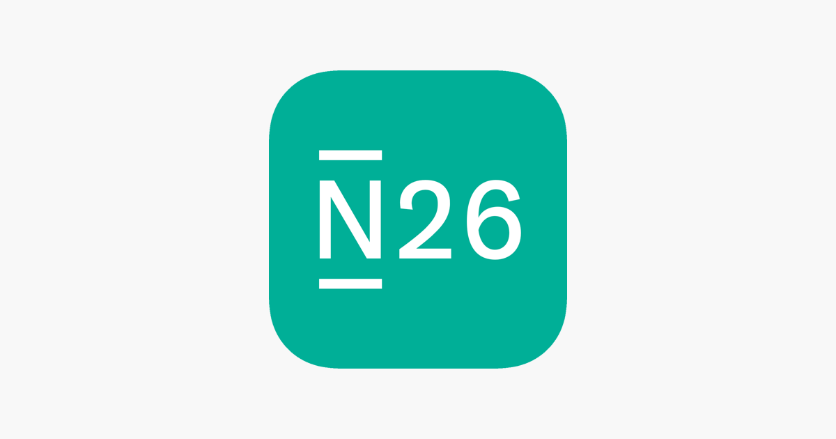 N26 Bank. N26. N26 logo. Number 26 банк.