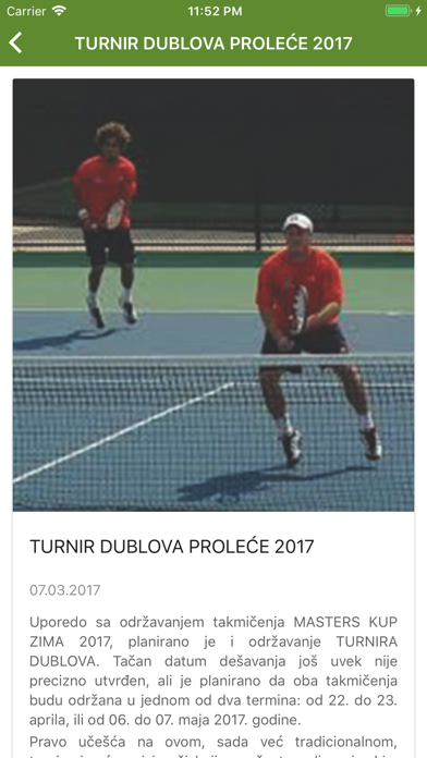 Teniske lige Srbije screenshot 3
