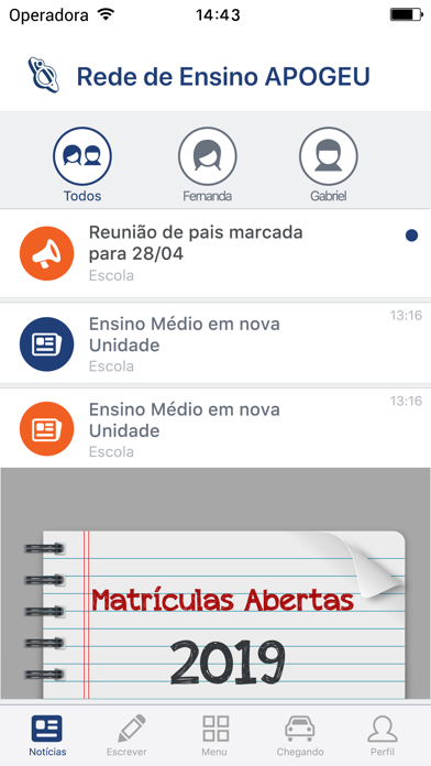 How to cancel & delete Rede de ensino APOGEU from iphone & ipad 3
