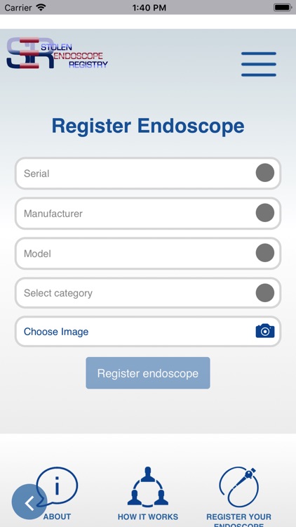 Stolen Endoscope Registry screenshot-3