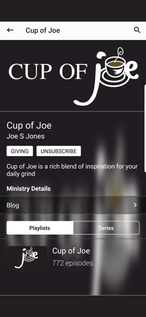 Cup Of Joe On The App Store