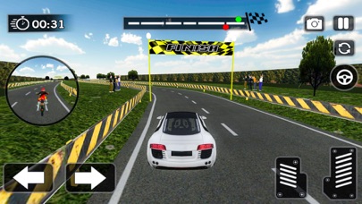 Car Driver Vs Bike Rider screenshot 3