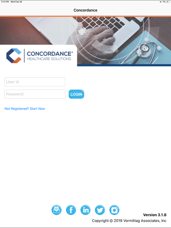 MyConcordance screenshot 2