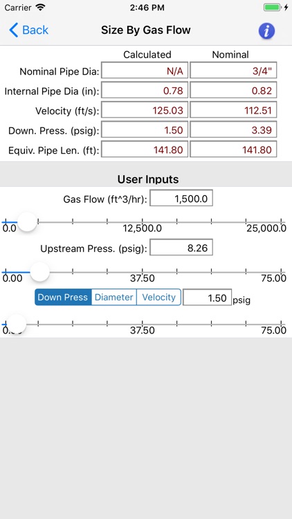 HVAC Pipe Sizer Plus screenshot-3