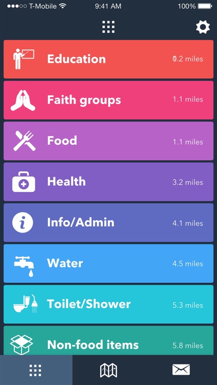 RefAid - Refugee Aid App