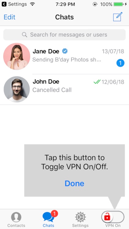 Messenger VPN Secure screenshot-7