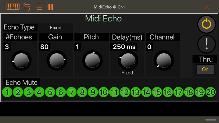 Midi Echo AU