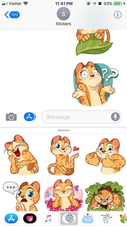 Tiger Funny Emoji Stickers