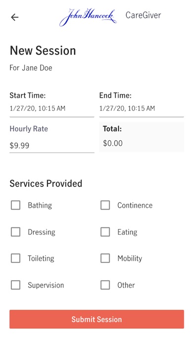 CareGiver by John Hancock screenshot 4