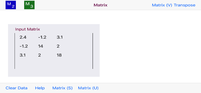 Singular Value Decomposition