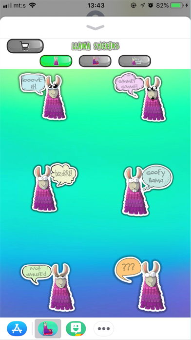 Llama Stickers & Wallpapers screenshot 3