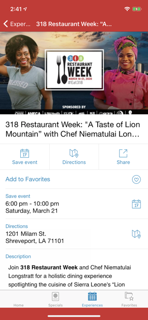 Shreveport 318 Restaurant Week(圖4)-速報App