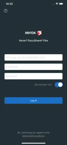 Screenshot 7 Xerox DocuShare Flex iphone