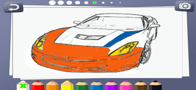 Cars Coloring Book Hot Rod(圖5)-速報App