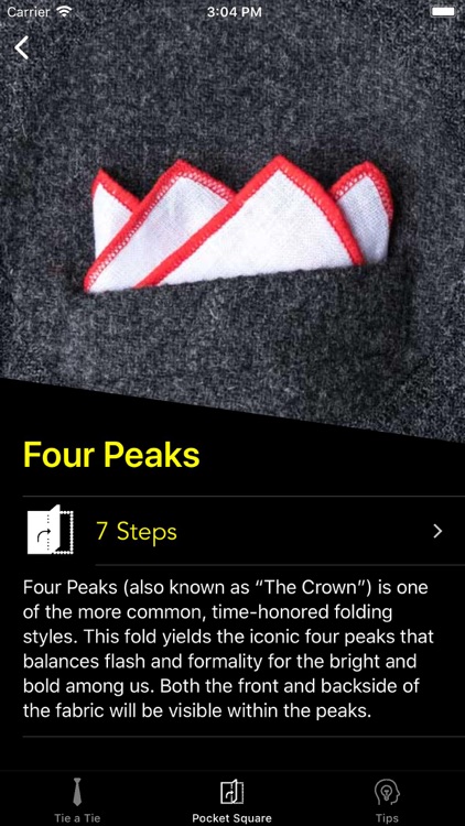 How To Tie a Tie • screenshot-6