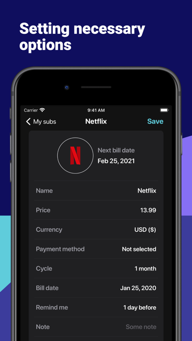 Subsee - Track Subscriptions screenshot 2