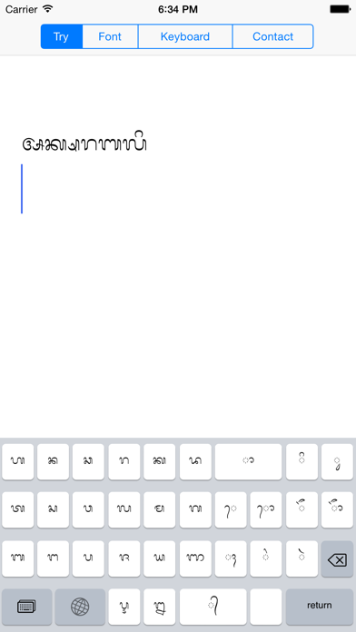 How to cancel & delete Balinese Font and Keyboard from iphone & ipad 1