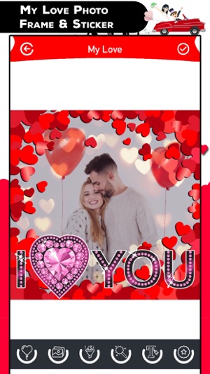 My Love Photo Frame & Sticker(圖3)-速報App