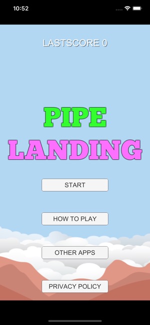 PIPE LANDING