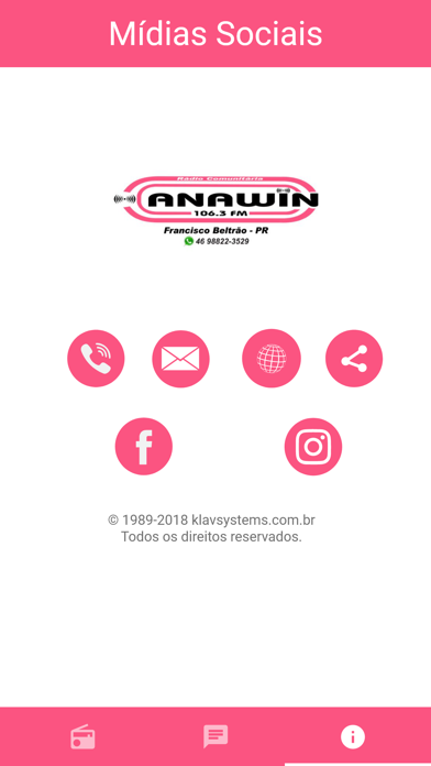 Rádio Anawin screenshot 3