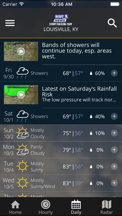 WAVE 3 Louisville Weather screenshot-3