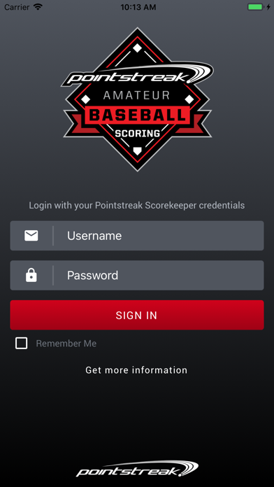 Pointstreak Baseball Scoring screenshot 2
