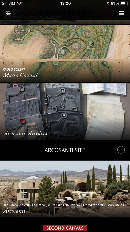 SC Arcosanti Archives screenshot-1