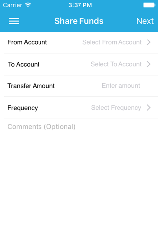 AchieveCard – Mobile Banking - náhled