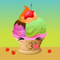 App Icon for Sweet Summer Ice Cream Sticker App in Uruguay IOS App Store