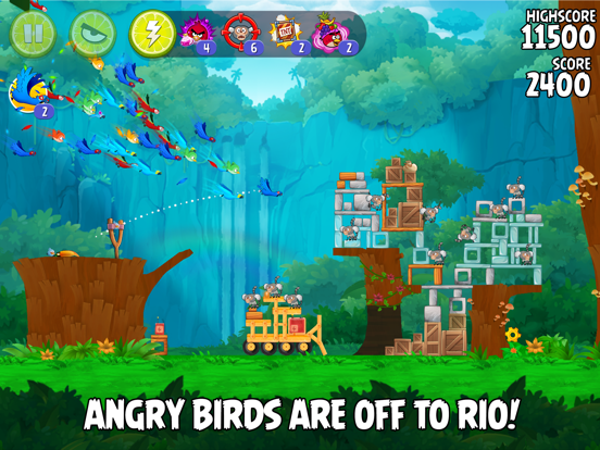 Angry Birds Rio HDのおすすめ画像1