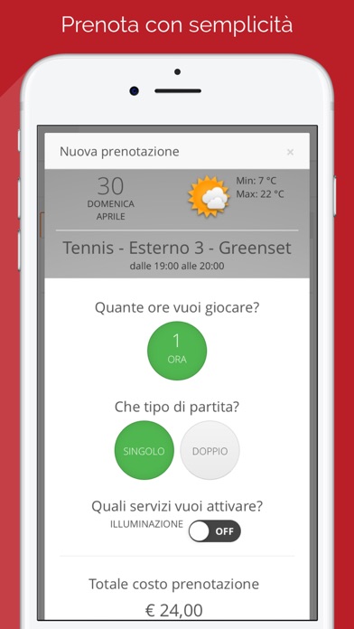 Gryphus Tennis Perugia screenshot 2