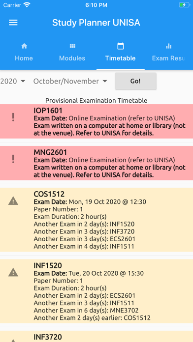 How to cancel & delete Study Planner UNISA from iphone & ipad 3