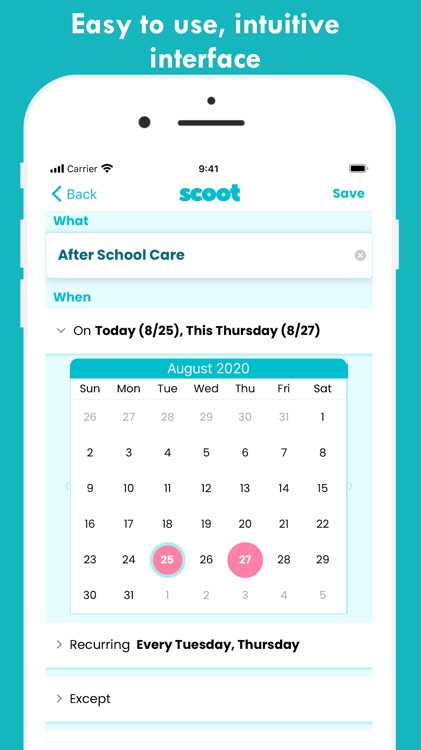 Scoot Family Organizer