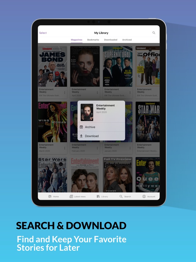Entertainment Weekly Magazine Im App Store
