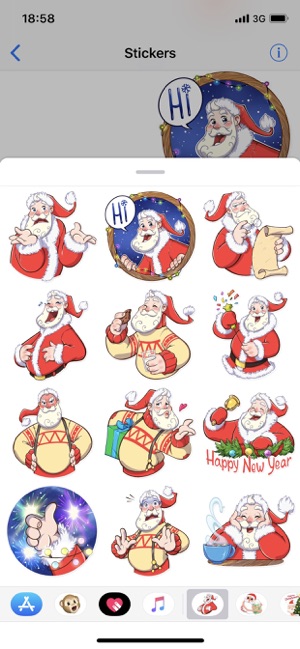 Christmas Santa Funny Stickers(圖1)-速報App