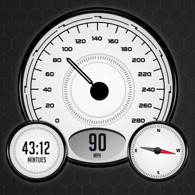 GPS Speedometer & Compass HUD