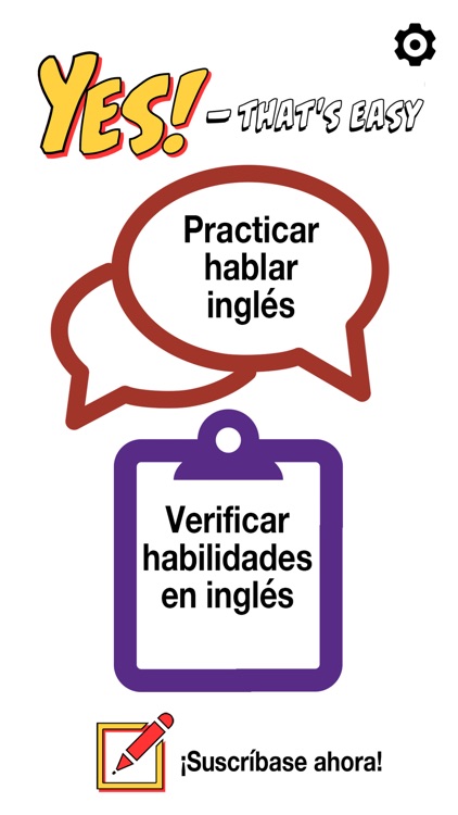 ¡YES! Inglés