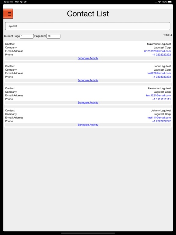 【图】SalesNexus Mobile(截图3)