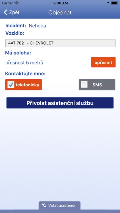 Silniční asistence screenshot-3