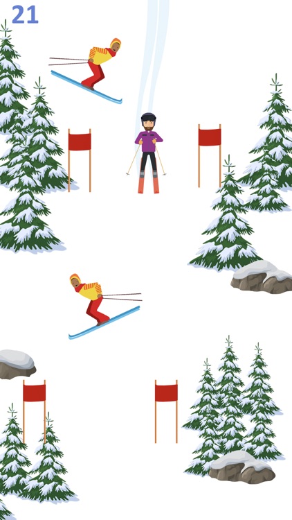 Hipster Skiing screenshot-3