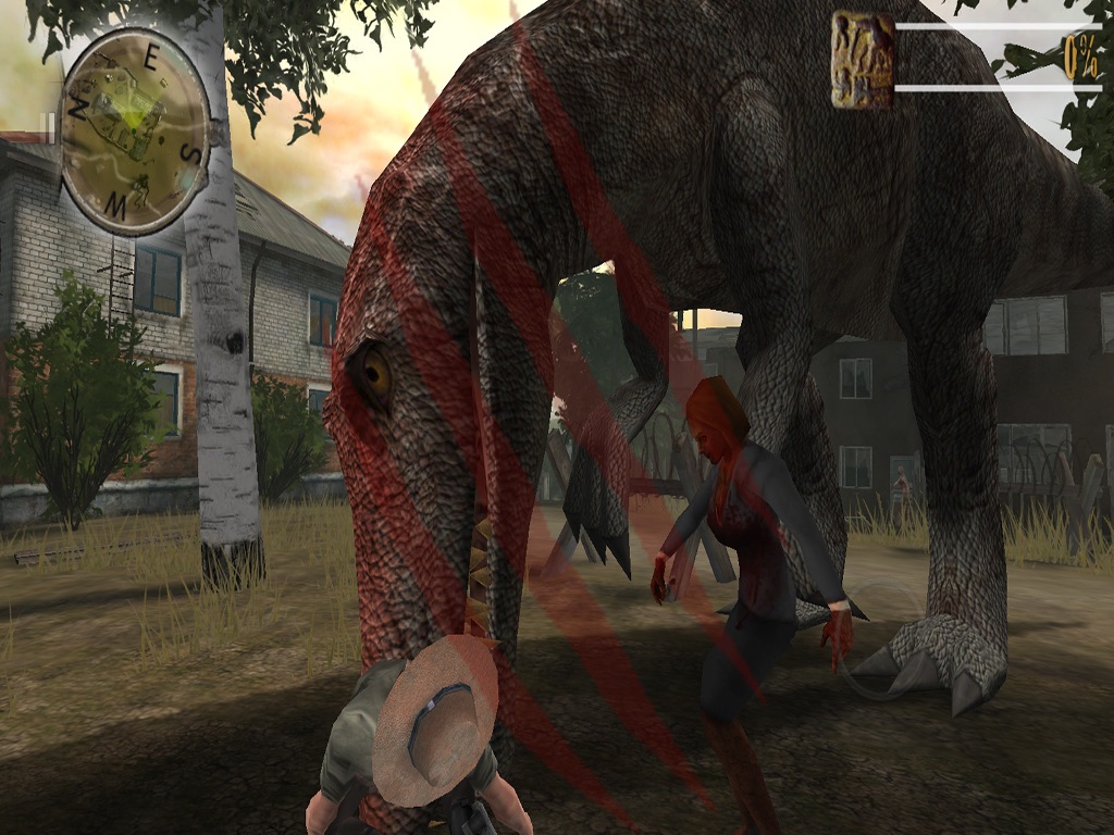 Zombie Fortress: Dino screenshot 2