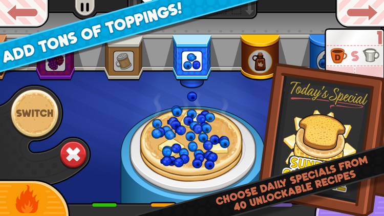 Papa's Pancakeria To Go! screenshot-3
