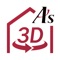 「A's 3D Player(エース スリディ プレイヤー)」は、建築3次元CAD「A's(エース)」で作成した住宅の3Dデータを、iPadやiPhoneで閲覧できるアプリです。