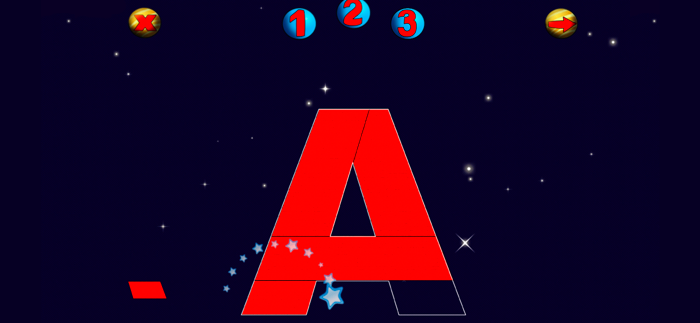 ABC Puzzle Space Journey